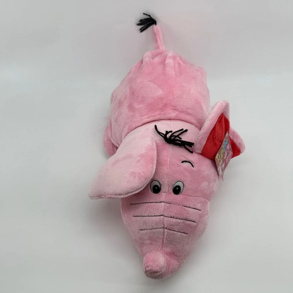 FlipaZoo Ever Elephant Lovey Lion Reversible Plush Toy 16in 84926 Valentines NEW